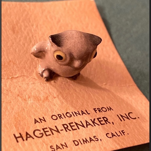 Hagen-Renaker Mini Owl Figurine - Picture 2 of 5